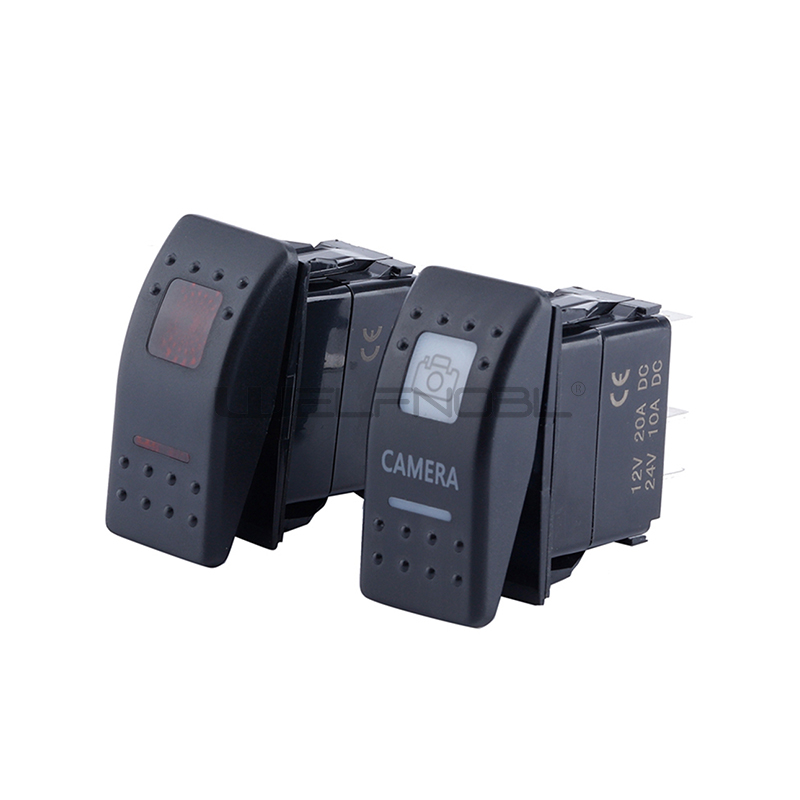 12v 24v On-off Waterproof Rocker Switch for Boating