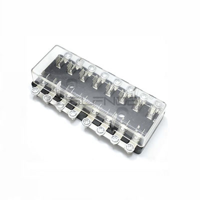6 Way Waterproof Fuse Block with Zinc Alloy Fuses