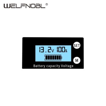 Lithium battery lead acid battery capacity level voltage indicator