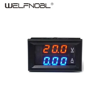 Dual display LED voltmeter Ammeter