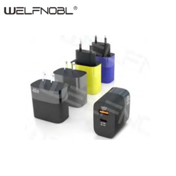 45W Super Fast Charger Usb Type C + QC 3.0 Quick charger