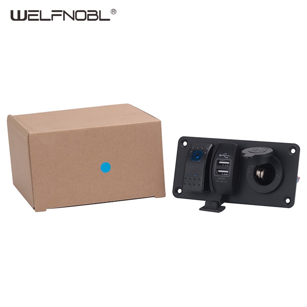power socket USB combination Panel