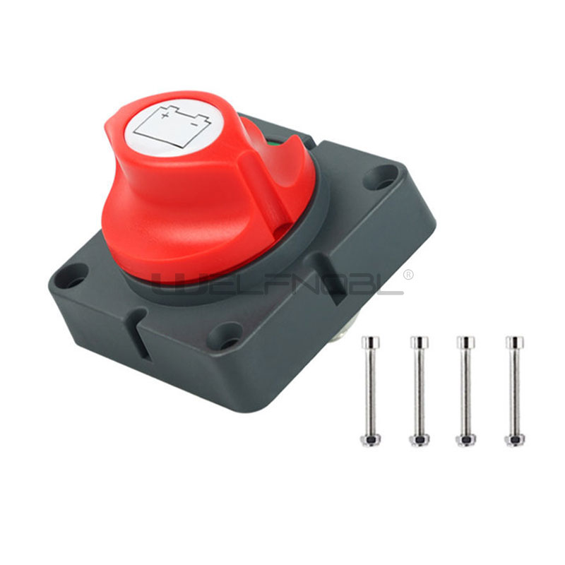 Automobile switch: Red switch battery isolating switch 150A