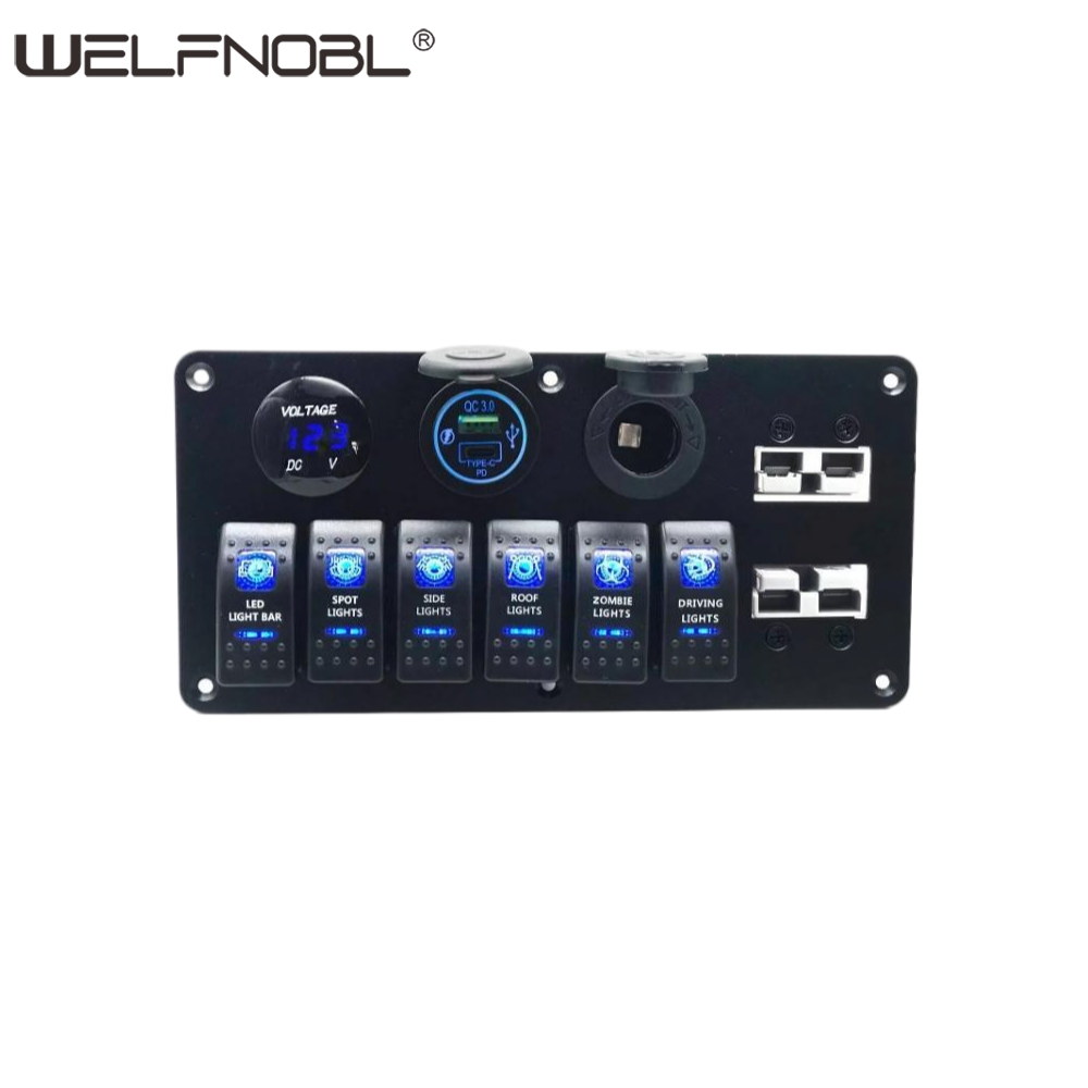 marine switch panel