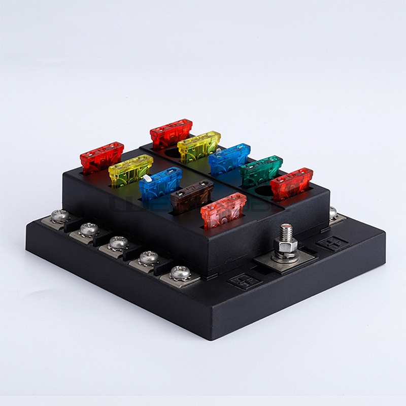 6 /10/12 Way 12V Fuse Box Blade