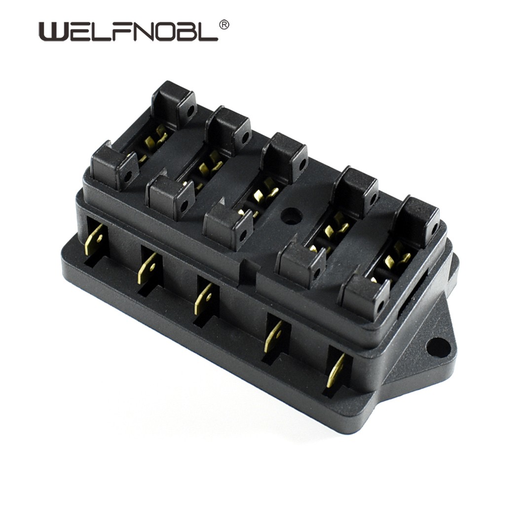 glass fuse holder panel mount