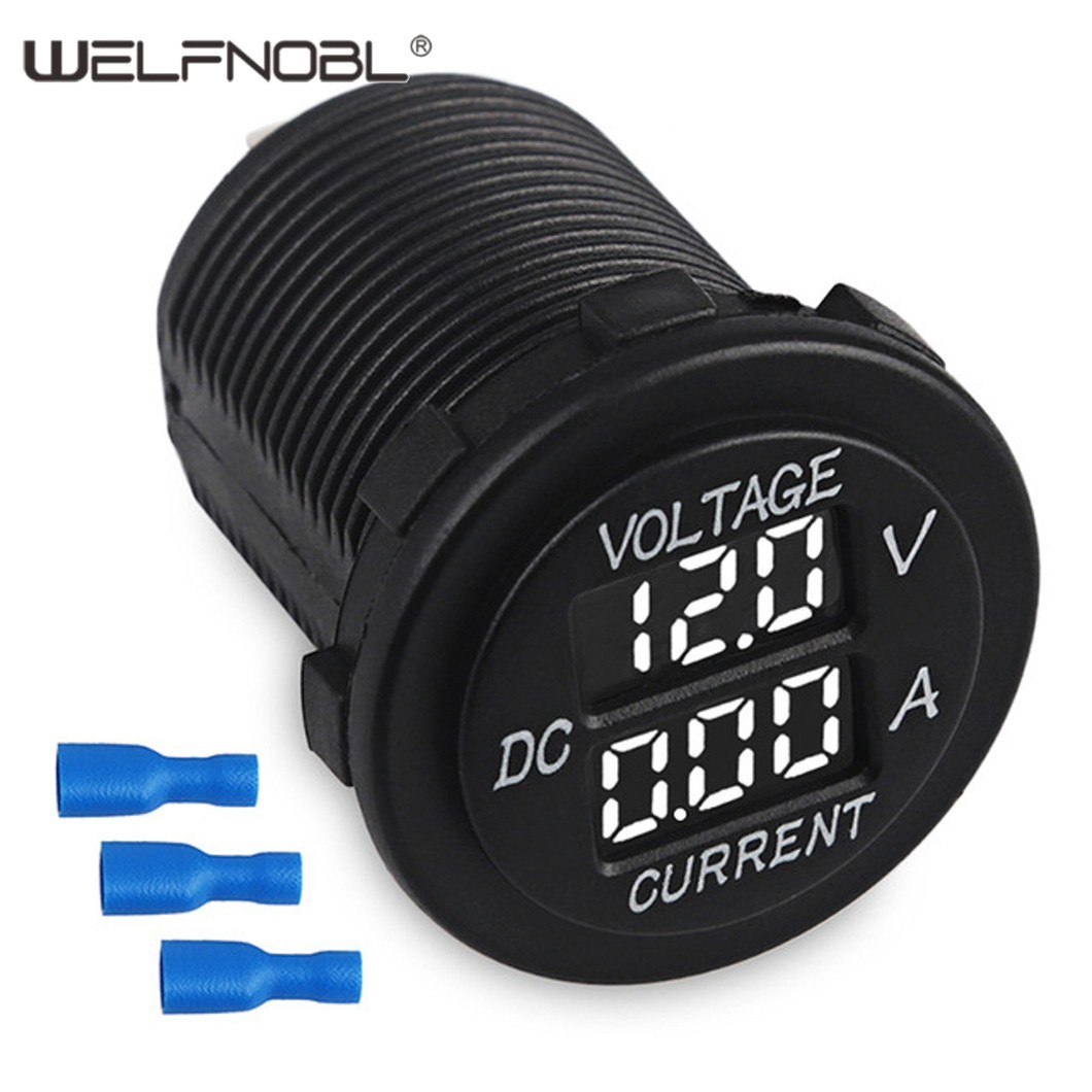 mini digital voltmeter with 3 digit display
