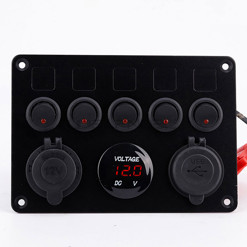 5 Gang Switch Panel Dual USB Socket Charger: Revolutionizing Power Management
