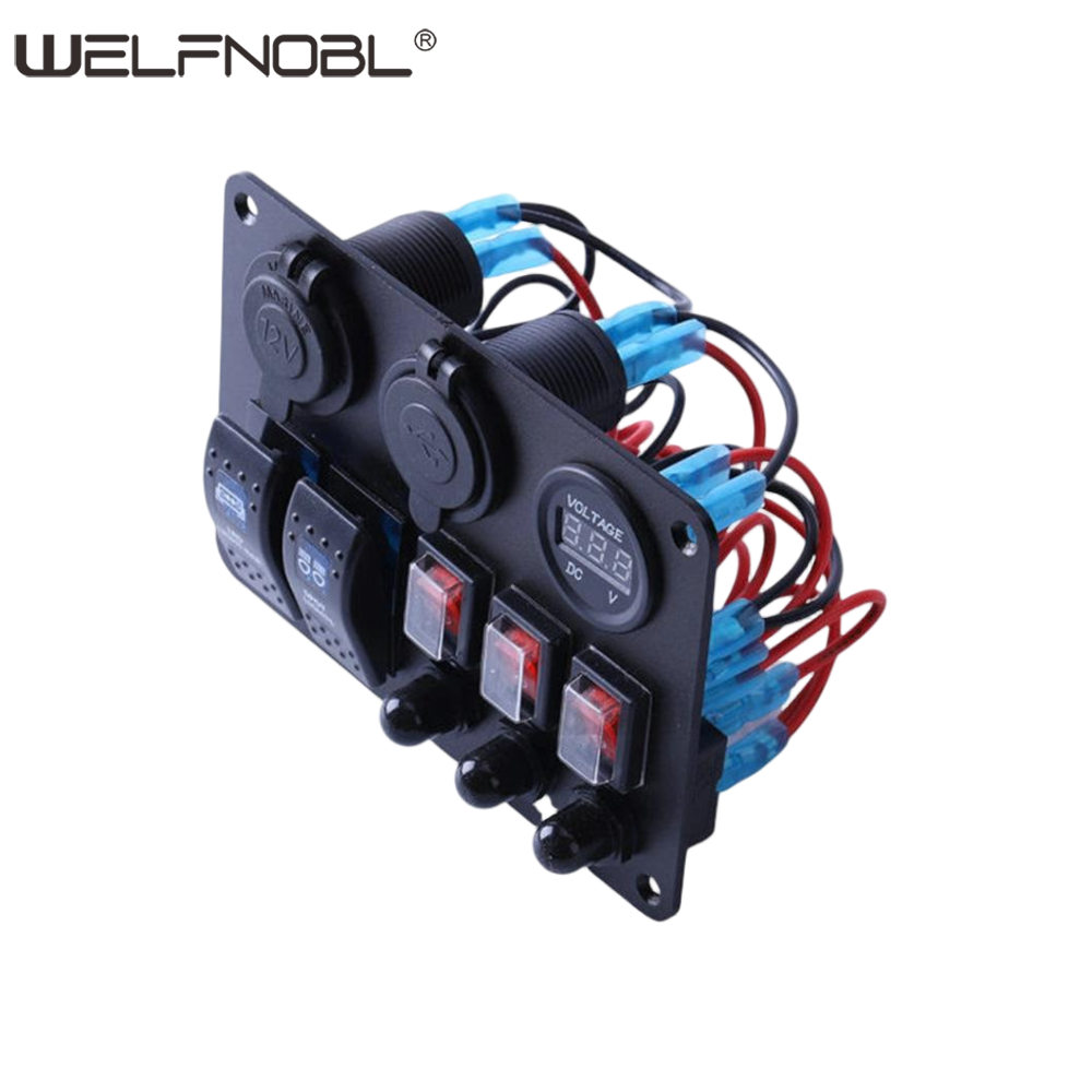 waterproof rocker switch panel