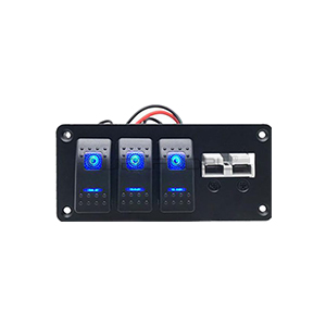 4-in-1 12-24V Anderson marine car charger Panel