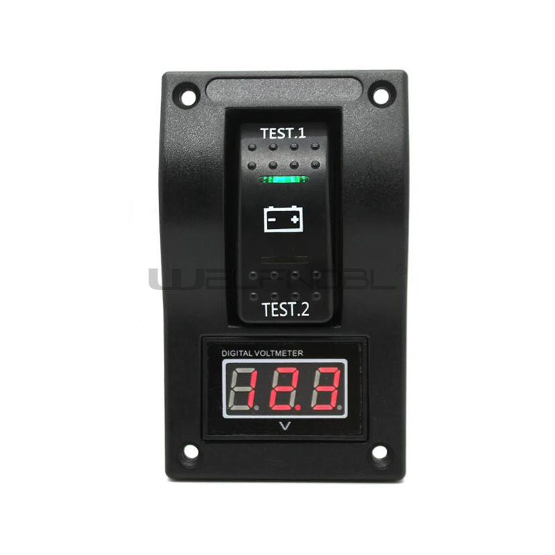 DPDT/ON-OFF-ON Panel Rocker Switch