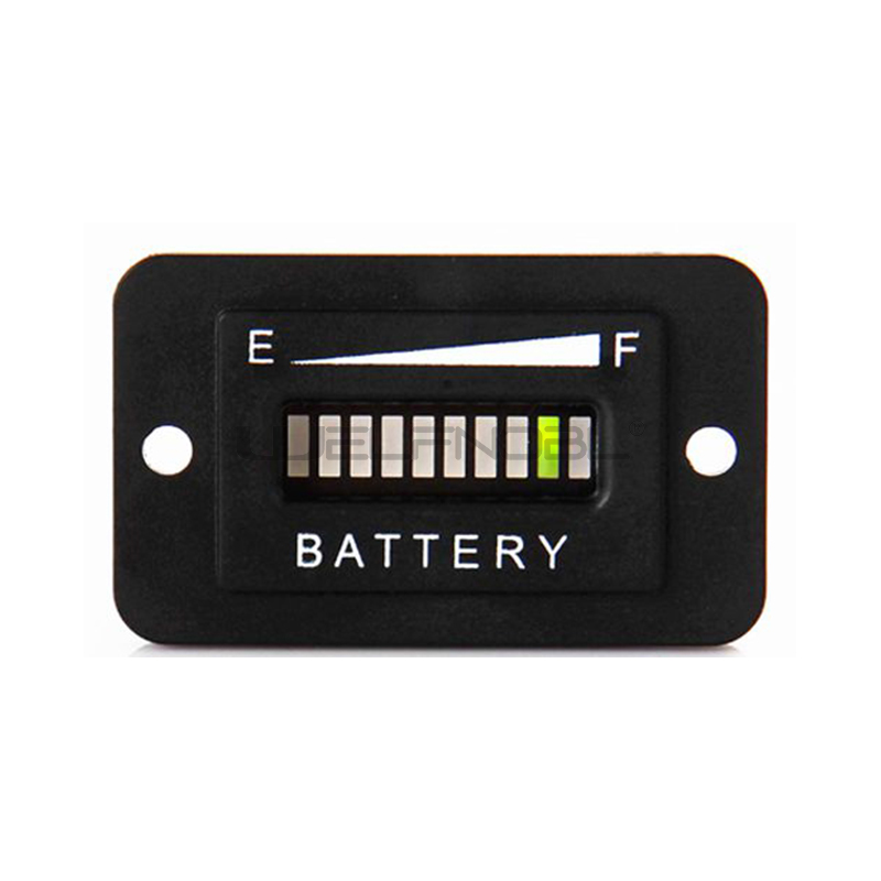 Square mini battery display