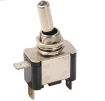 Automobile switch: LED Toggle Switch - Rocker Type SPST Switch