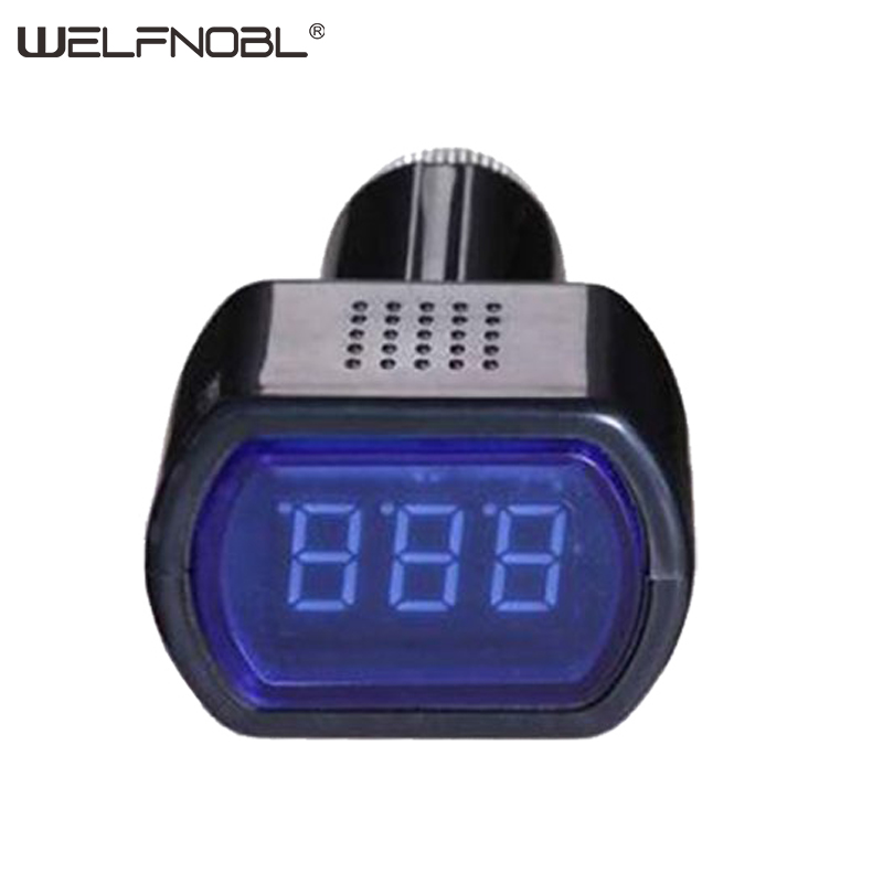 Mini voltmeter digital display battery voltage detector
