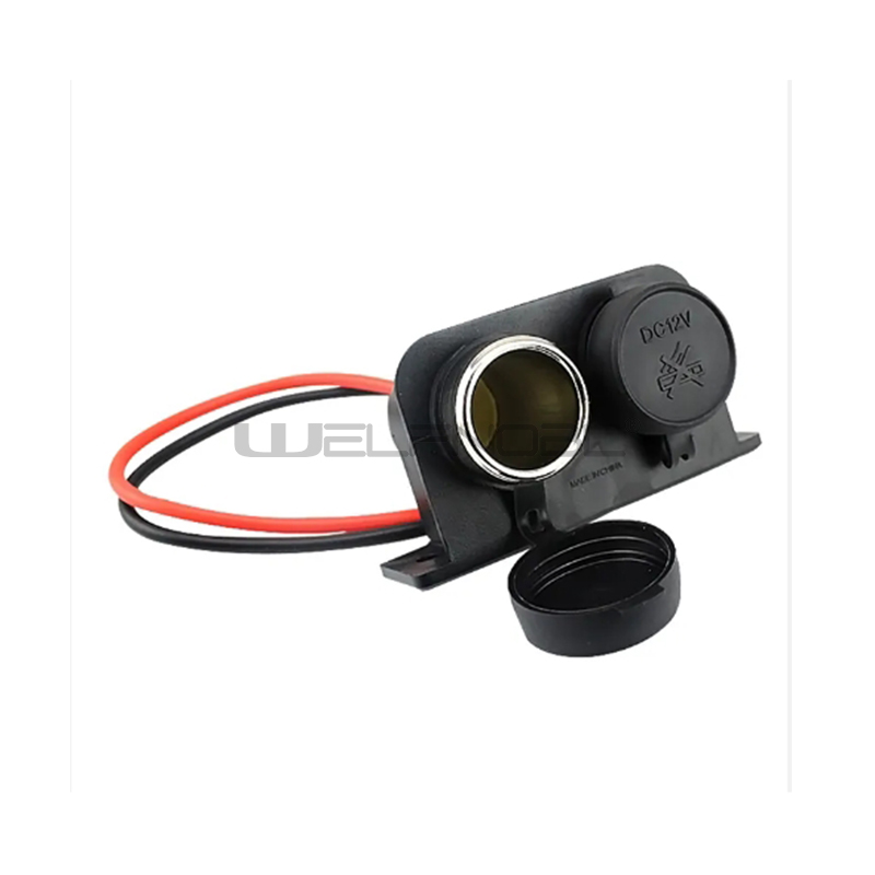 Cigarette Lighter Socket Waterproof 12V Power Outlet