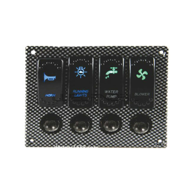switch Panel combination with overload protection