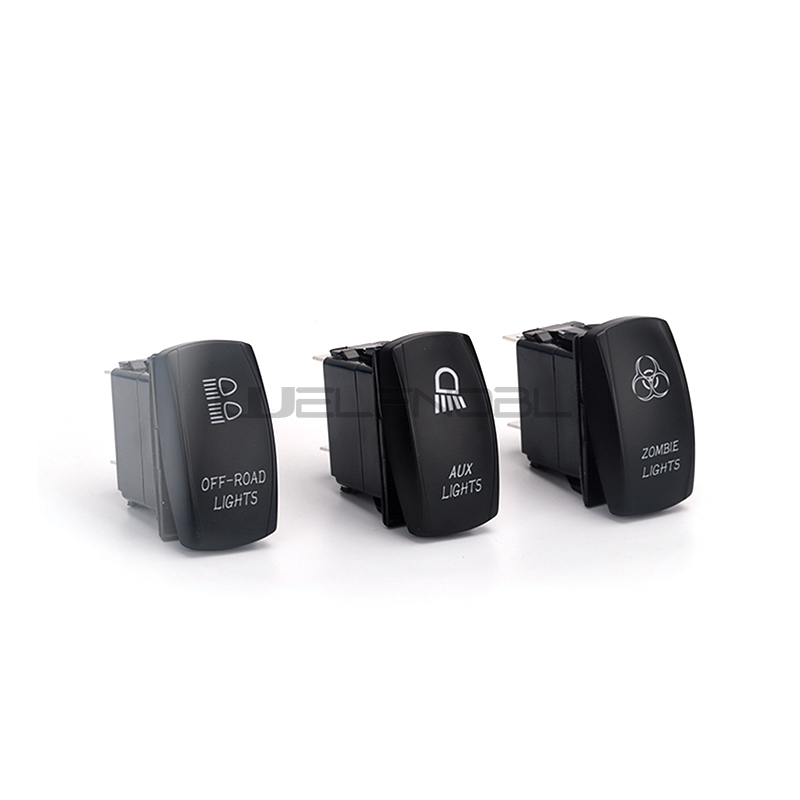 5PIN 7PIN 10PIN On-off Waterproof Rocker Switch for Boating