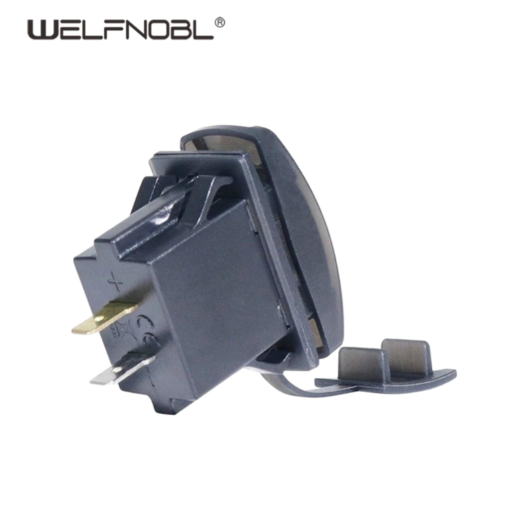 2 ports usb quick car charger