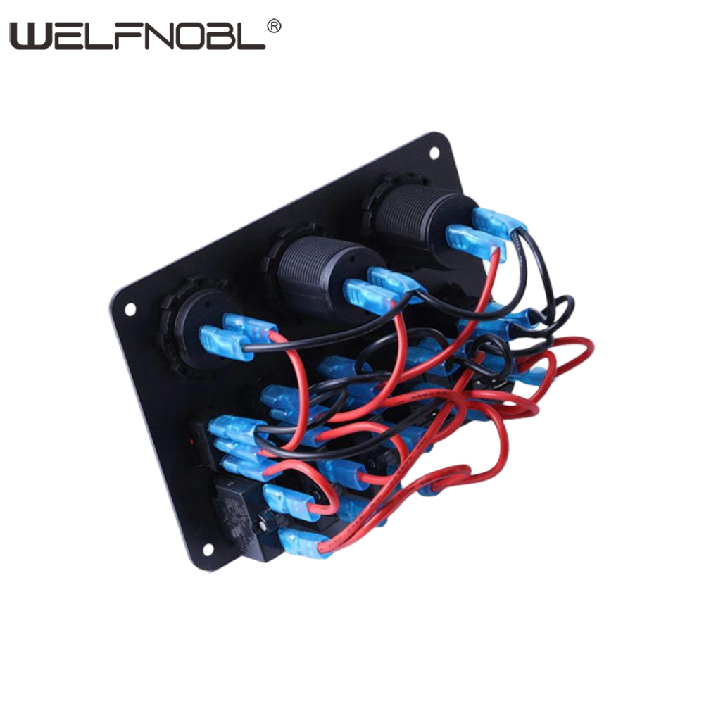 Enhance Your Vehicle’s Power Management with the IB-P1101 2 Gang Rocker Switch Panel