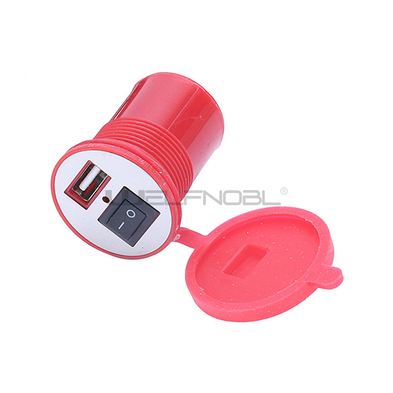 Waterproof Motorcycle USB with switch