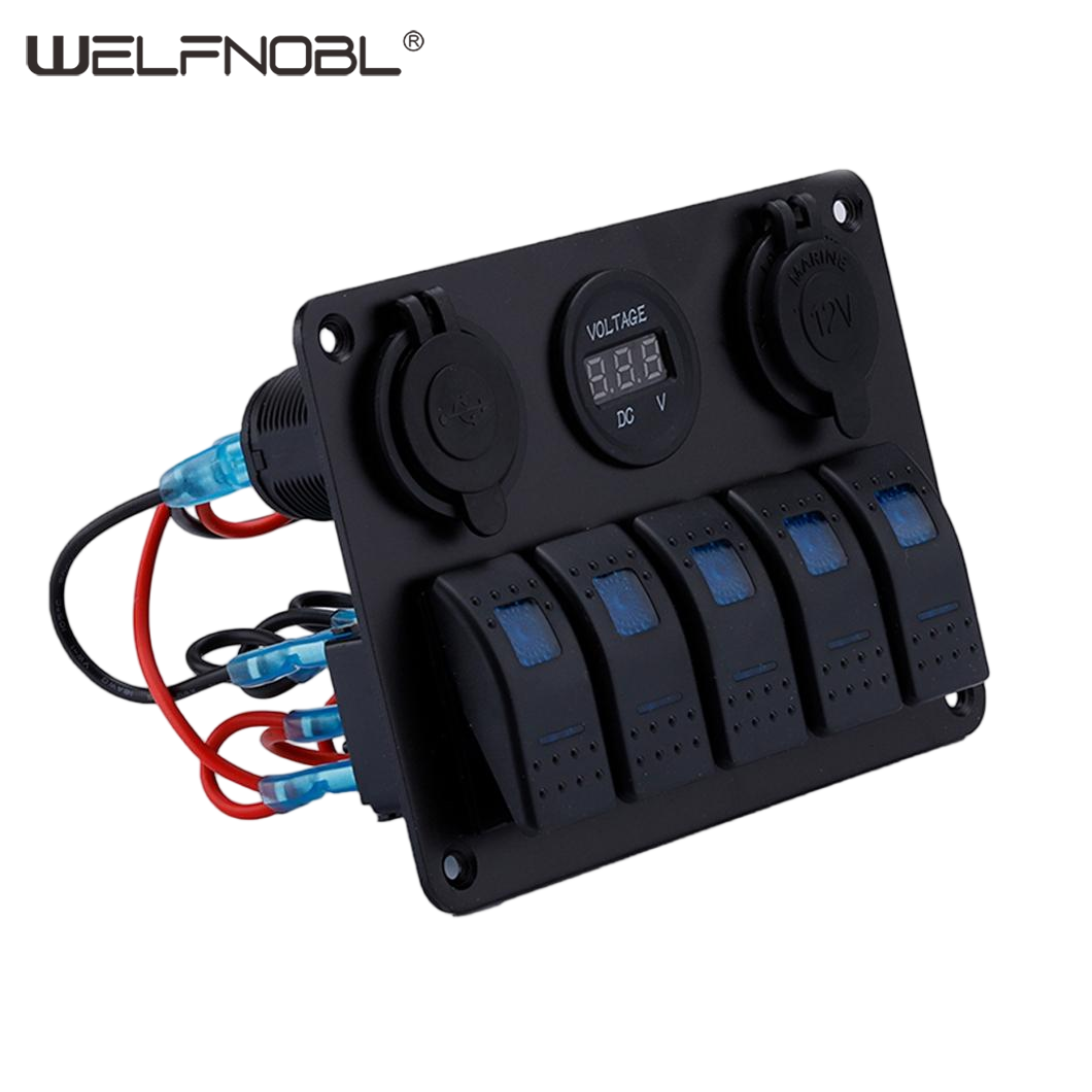 marine rocker switch panels