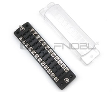 Introducing the 12 Way Copper Circuit Screw Blade Fuse Holder:  The Ultimate Solution for Your Electrical Needs