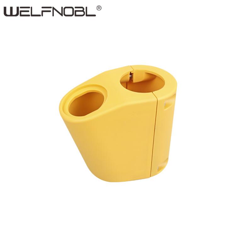 Yellow bus handlebars freely matched intelligent output ports