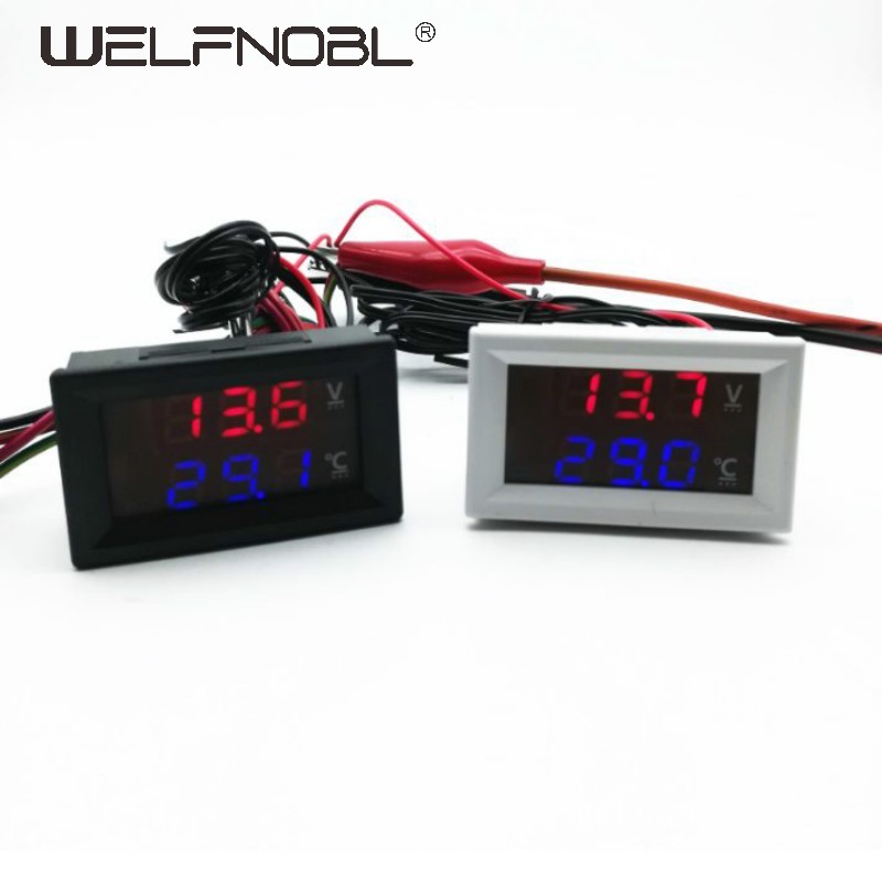 Dual display LED voltmeter Ammeter