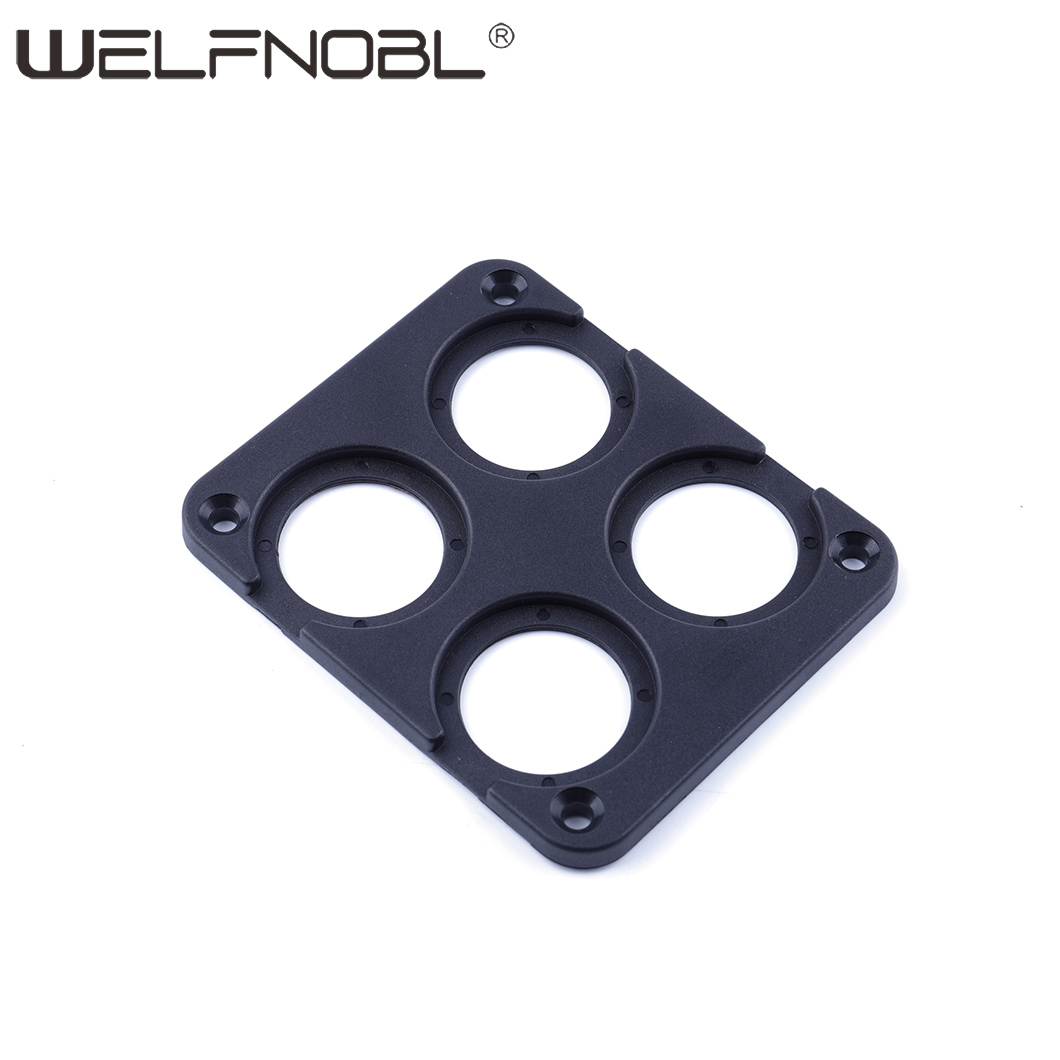 4 Holes Plastic Panel Mounting Plate