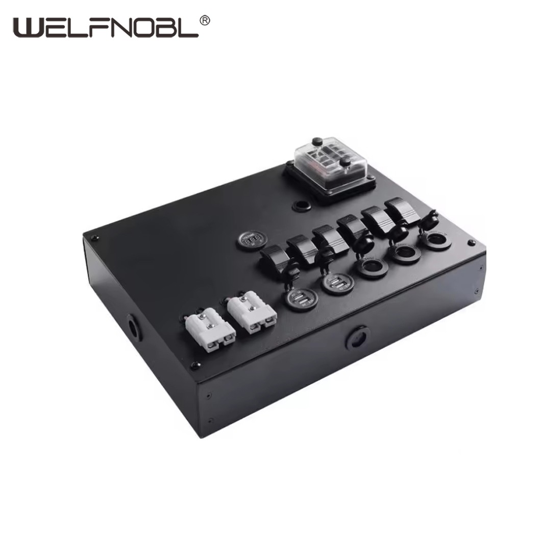 12v 24v Anderson USB Socket Panel control box