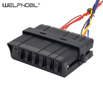 4/6 way switch panel control system