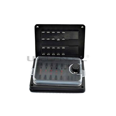 10 Way Automative Fuse Box Holder with Waterproof Cover