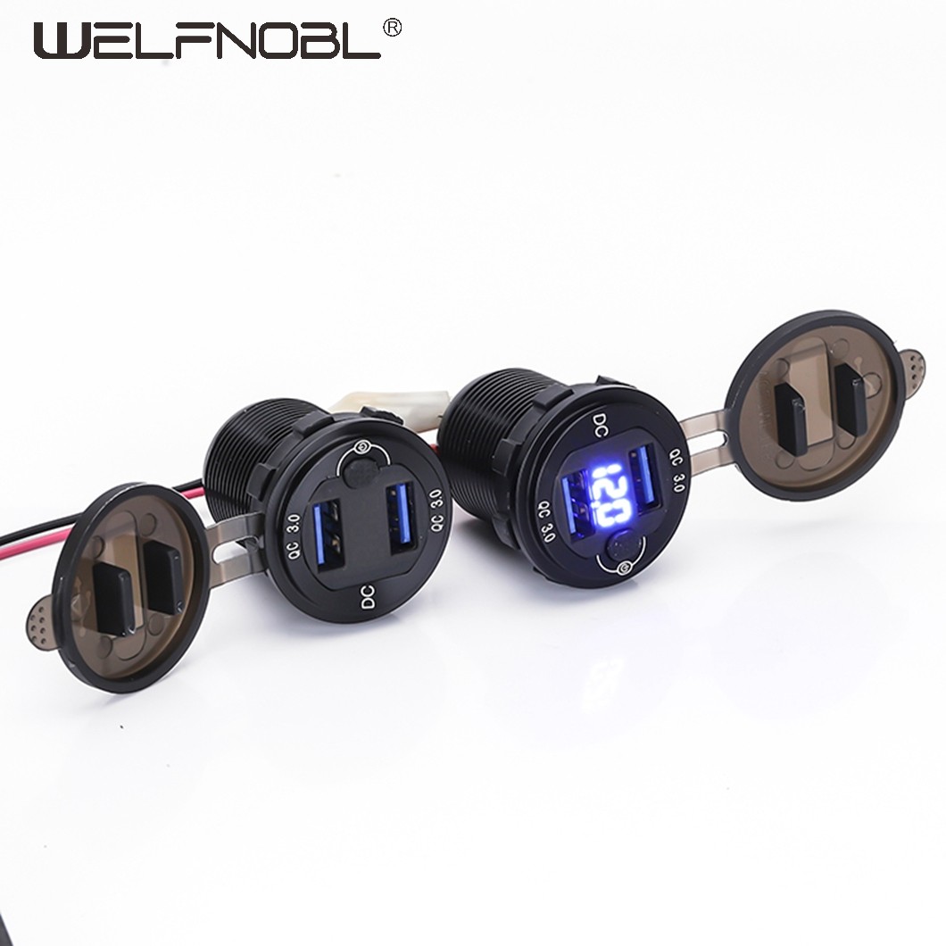 DS004L-T Quick Charger 12V/24V Car Power Outlet
