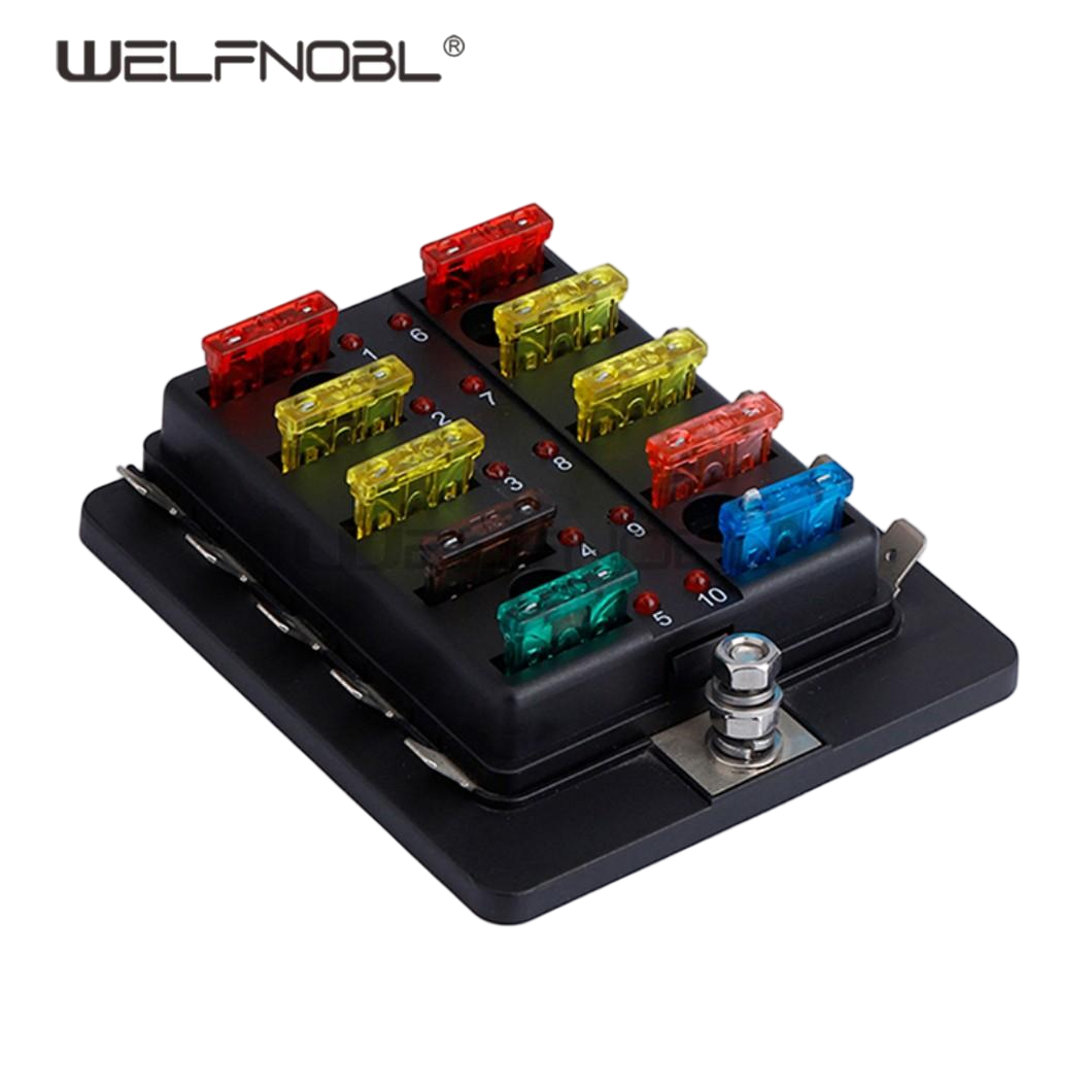 fuse holder for plug