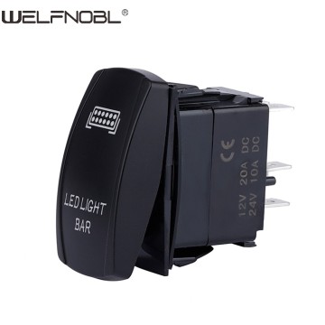 Marine Led LIGHT BAR Rocker Switch