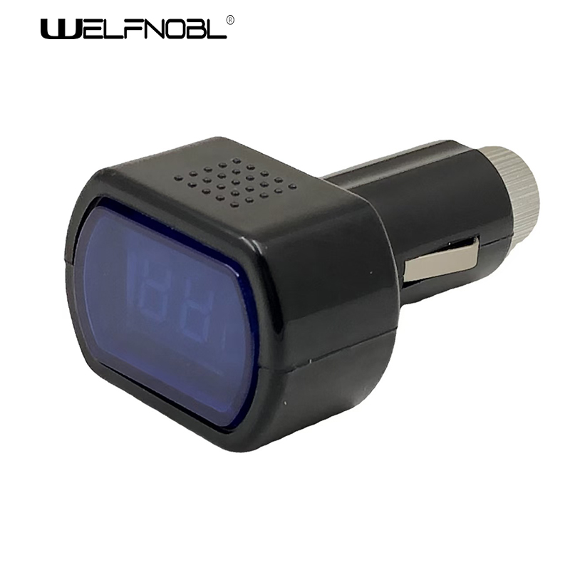 Mini voltmeter digital display battery voltage detector