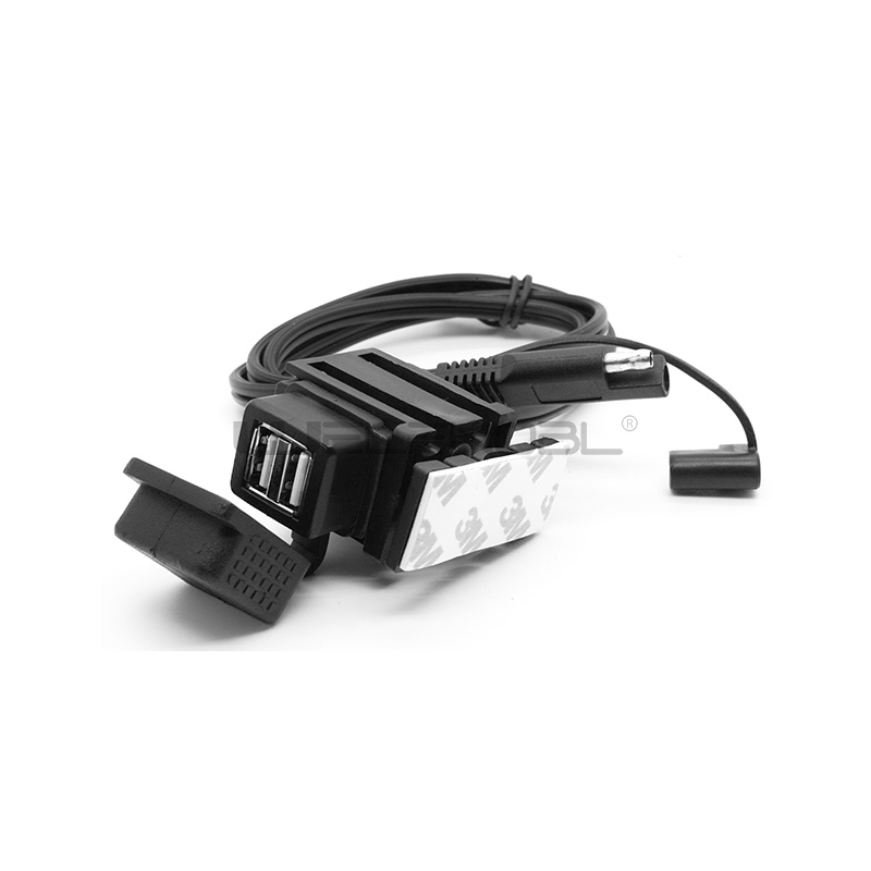 3.1A Waterproof Motorcycle Dual USB Charger Kit: The Ultimate On-the-Go Charging Solution
