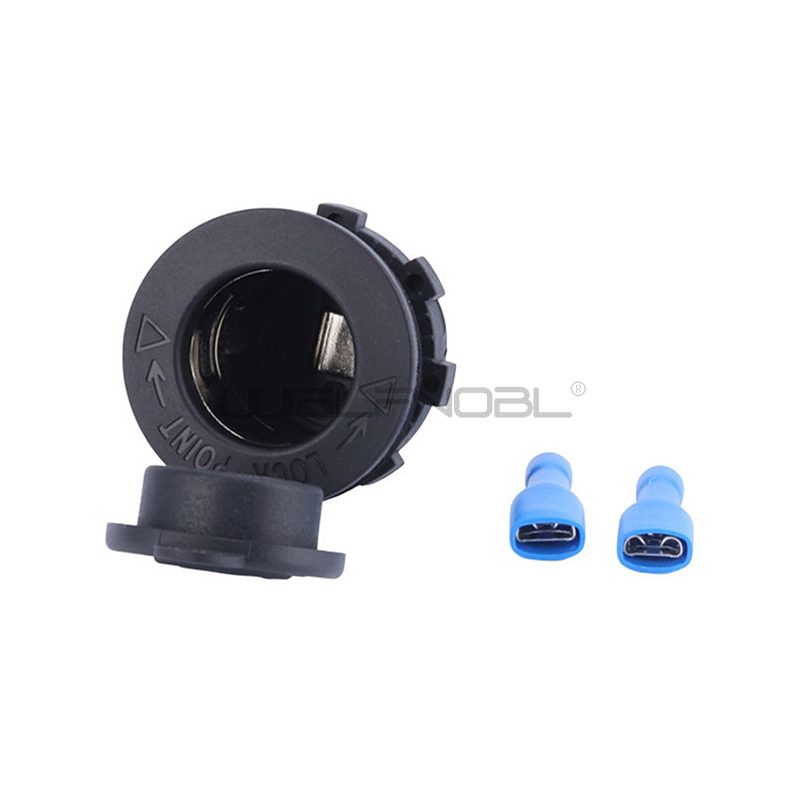 12v -24V Cigarette Lighter Power Supply Outlet Adapter