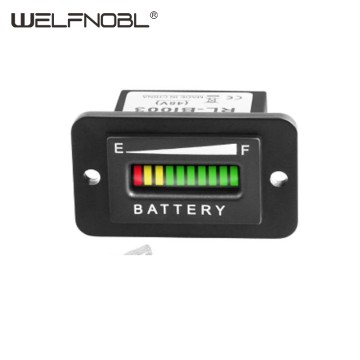 12/24/36/48/72V LED Battery Indicator Meter Charge Indicator