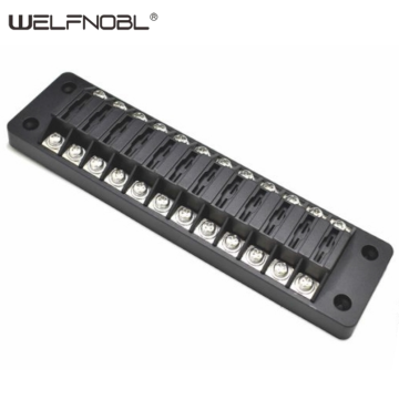 12 Way Circuit Screw 12-24V DC Blade Fuse Box