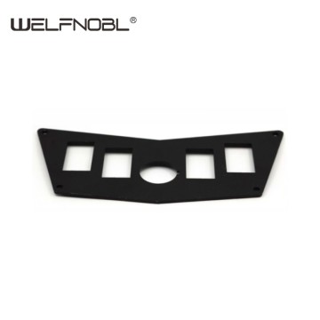 ATV UTV Dash Rocker Switch Panel Plate 5 Hole