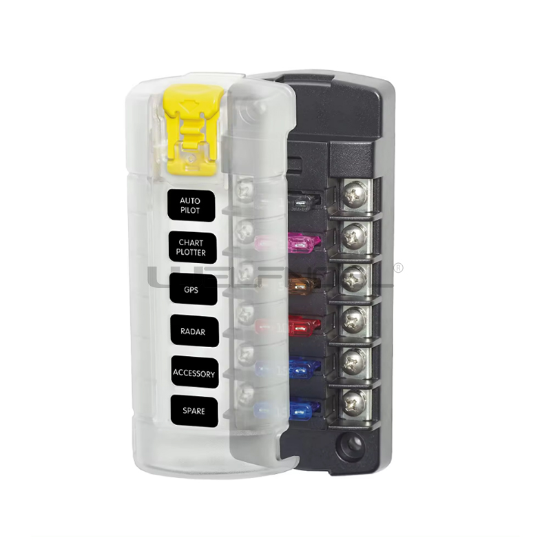 6 Way Blade Fuse Holder