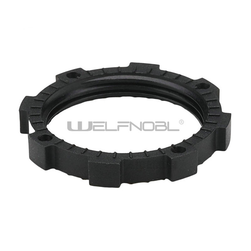 USB accessory installation lock nut