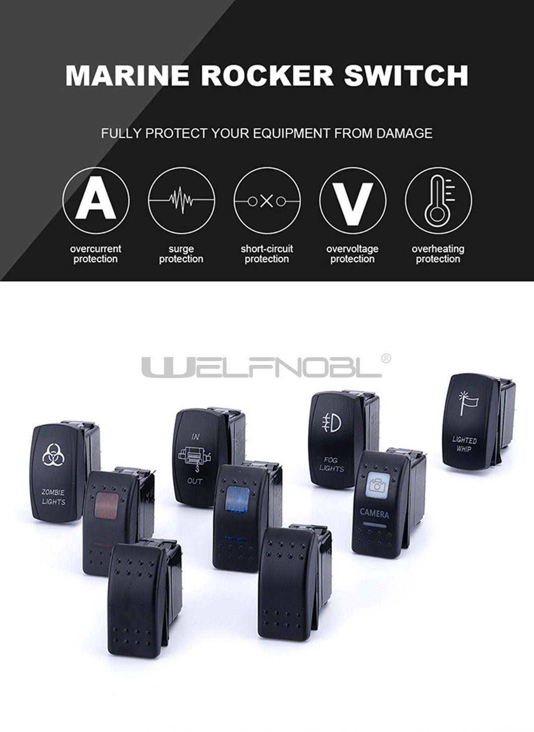 Marine switch v1fdx