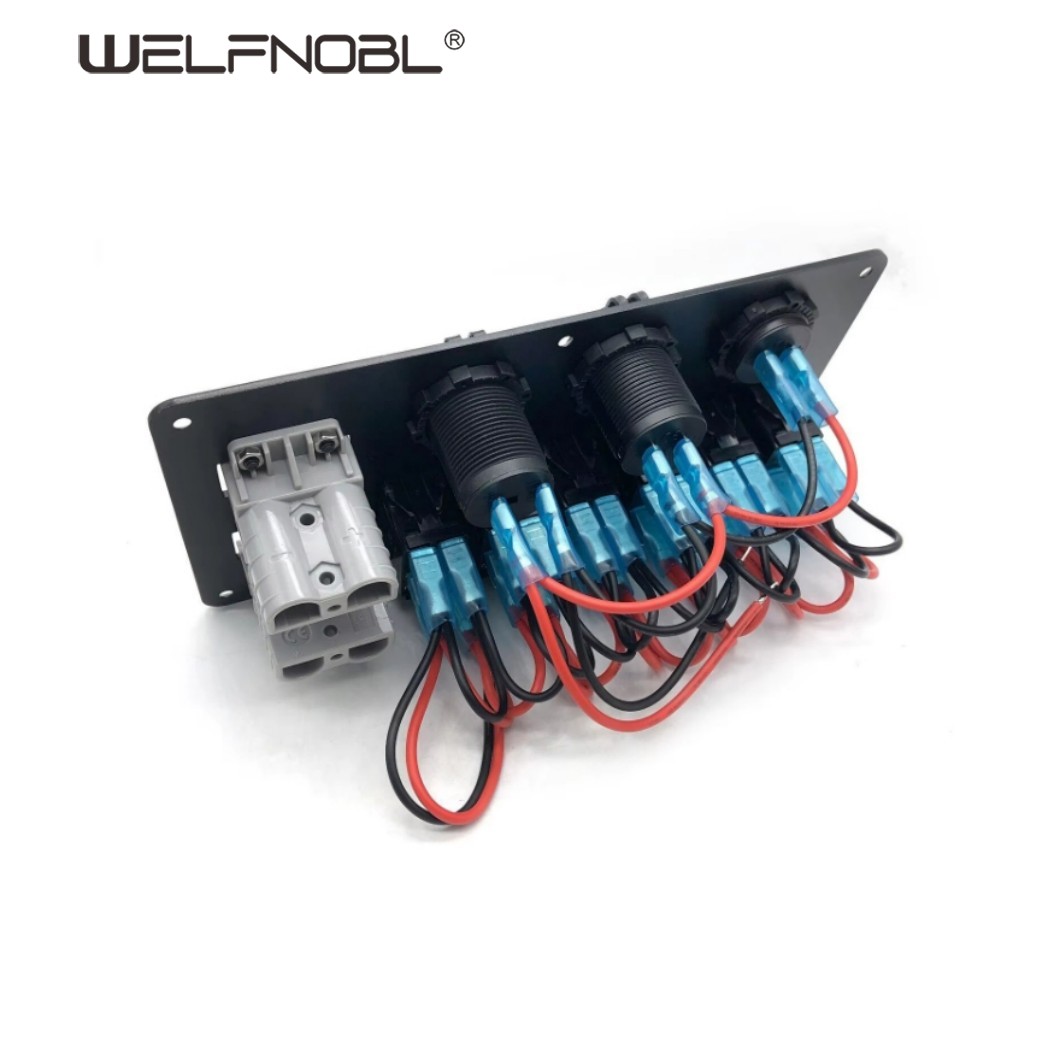 switch panel boat