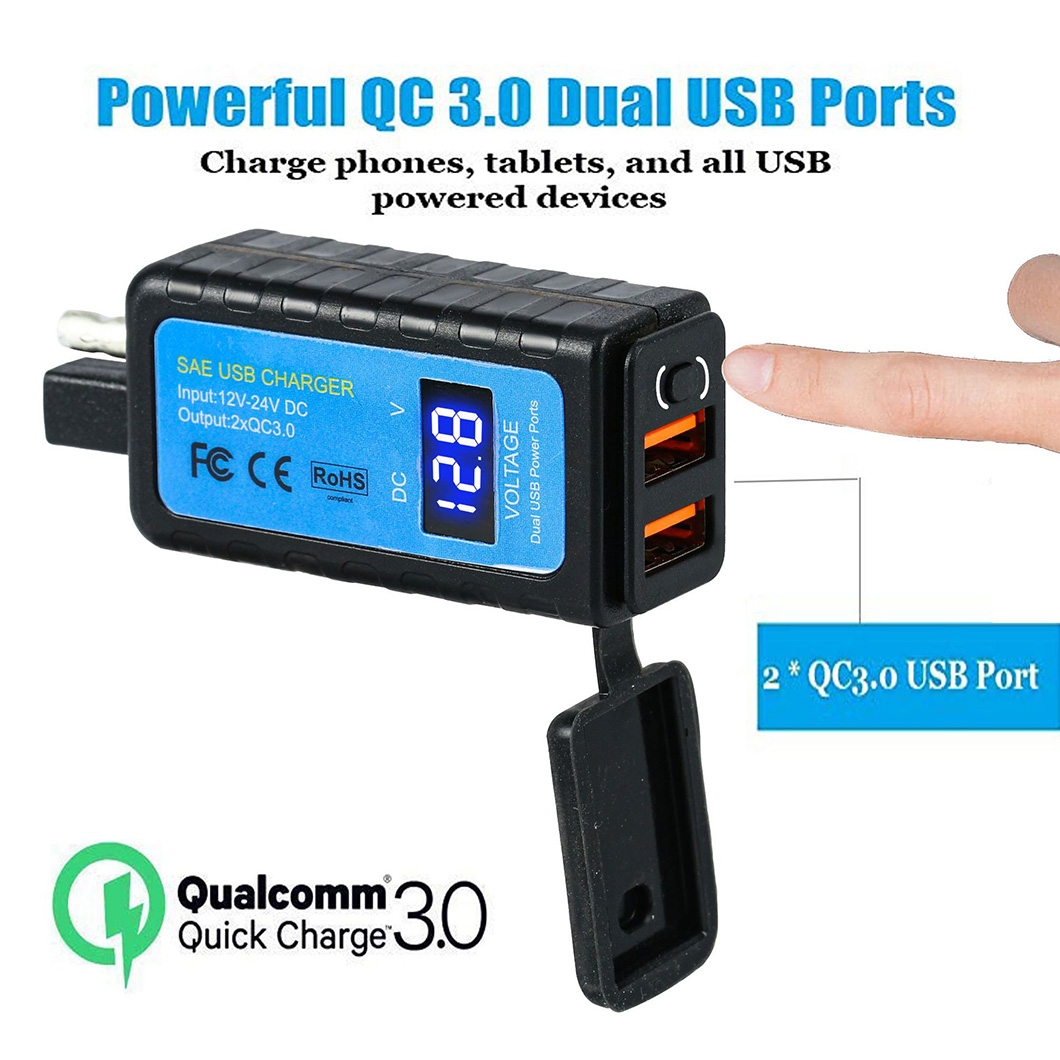usb c quick charge car charger