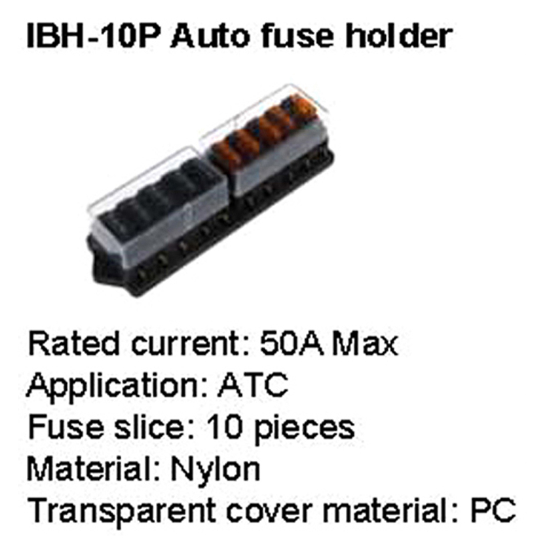 black fuse holder