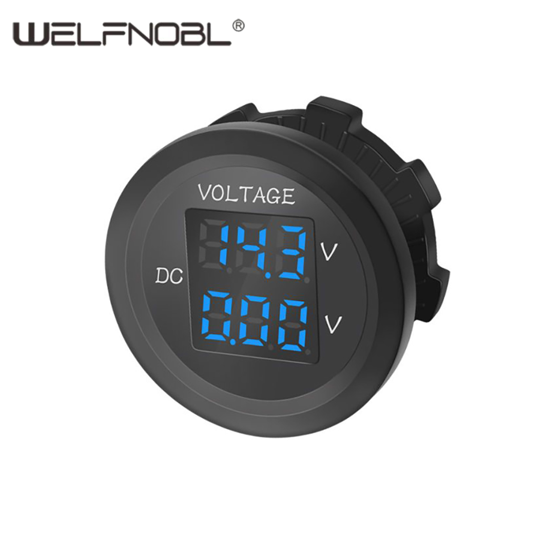 digital voltmeter display meaning