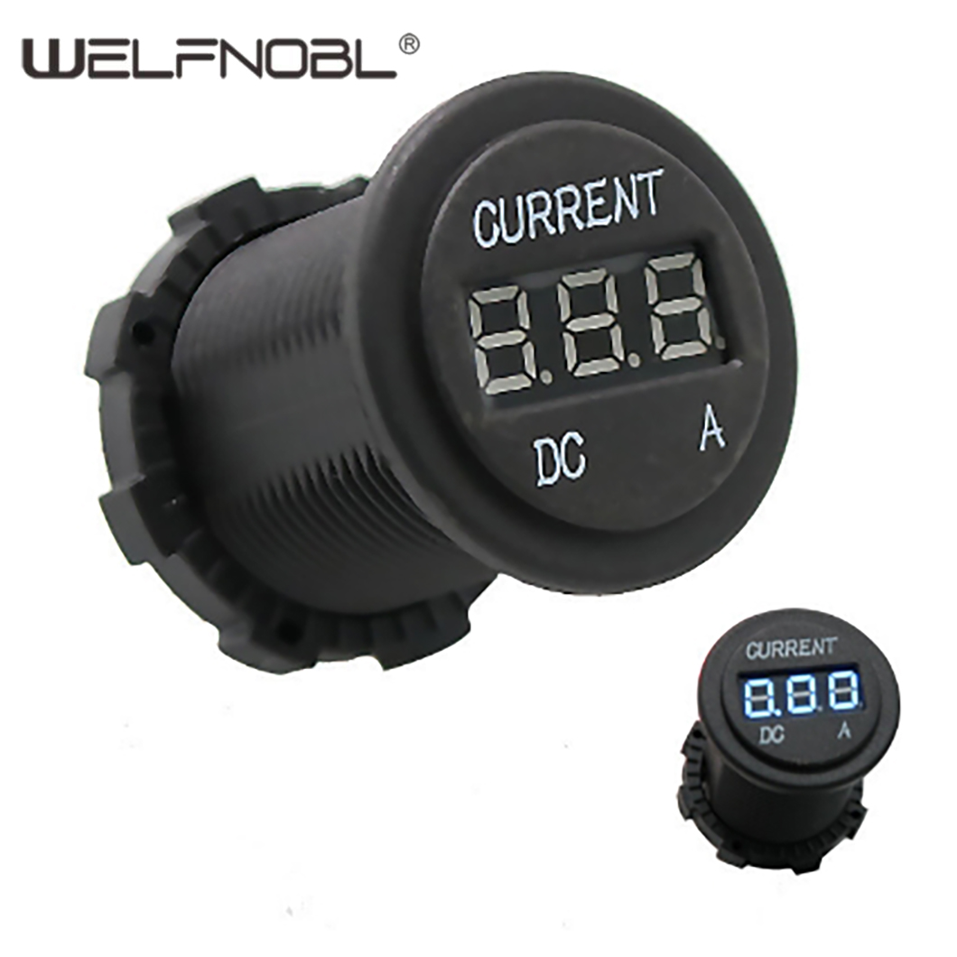 usb charger outlet and digital display voltmeter dc 12v