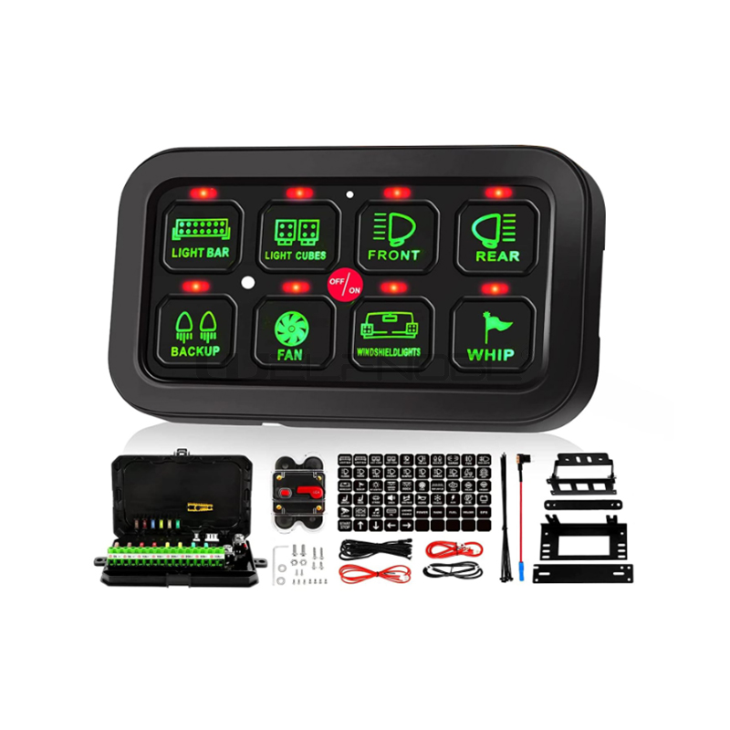 8 Gang Switch Panel Box Switch Relay Box